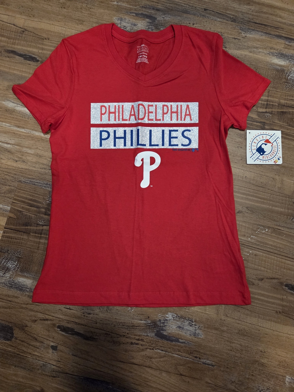 Philadelphia Phillies Red Graphic Tee